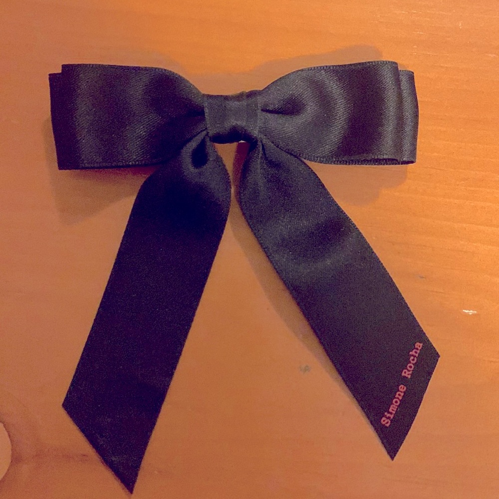 SIMONE ROCHA X HM BLACK HAIR BOW